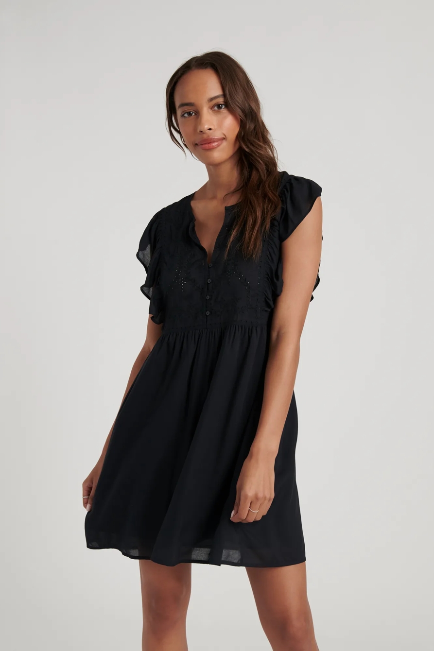 ISABELLA EMBROIDERED MINI DRESS, image 2