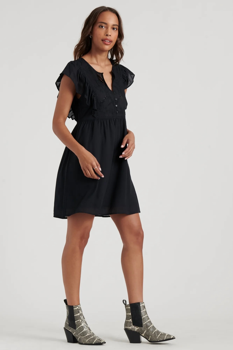ISABELLA EMBROIDERED MINI DRESS, image 3
