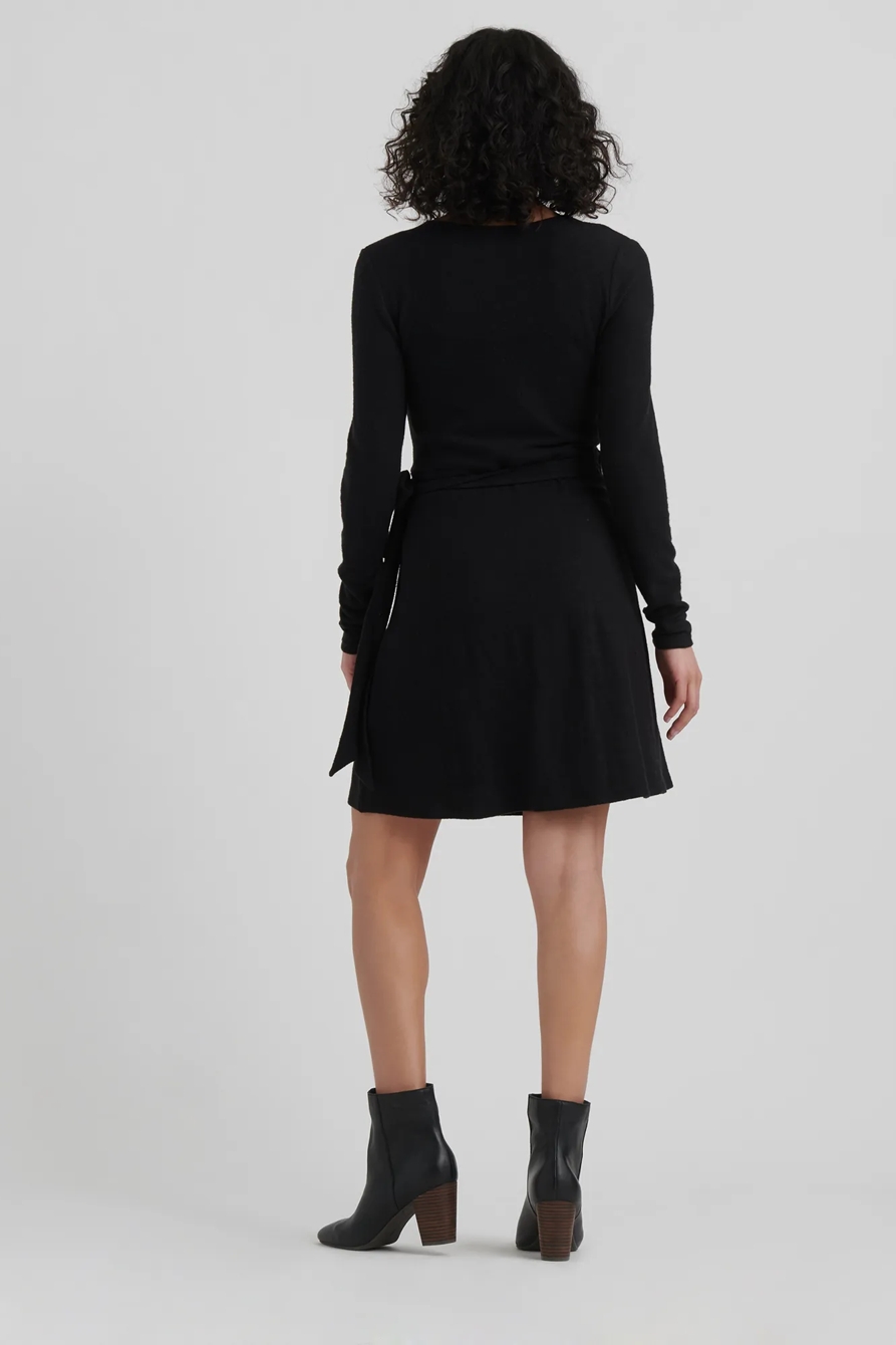 CLOUD JERSEY WRAP DRESS, image 4