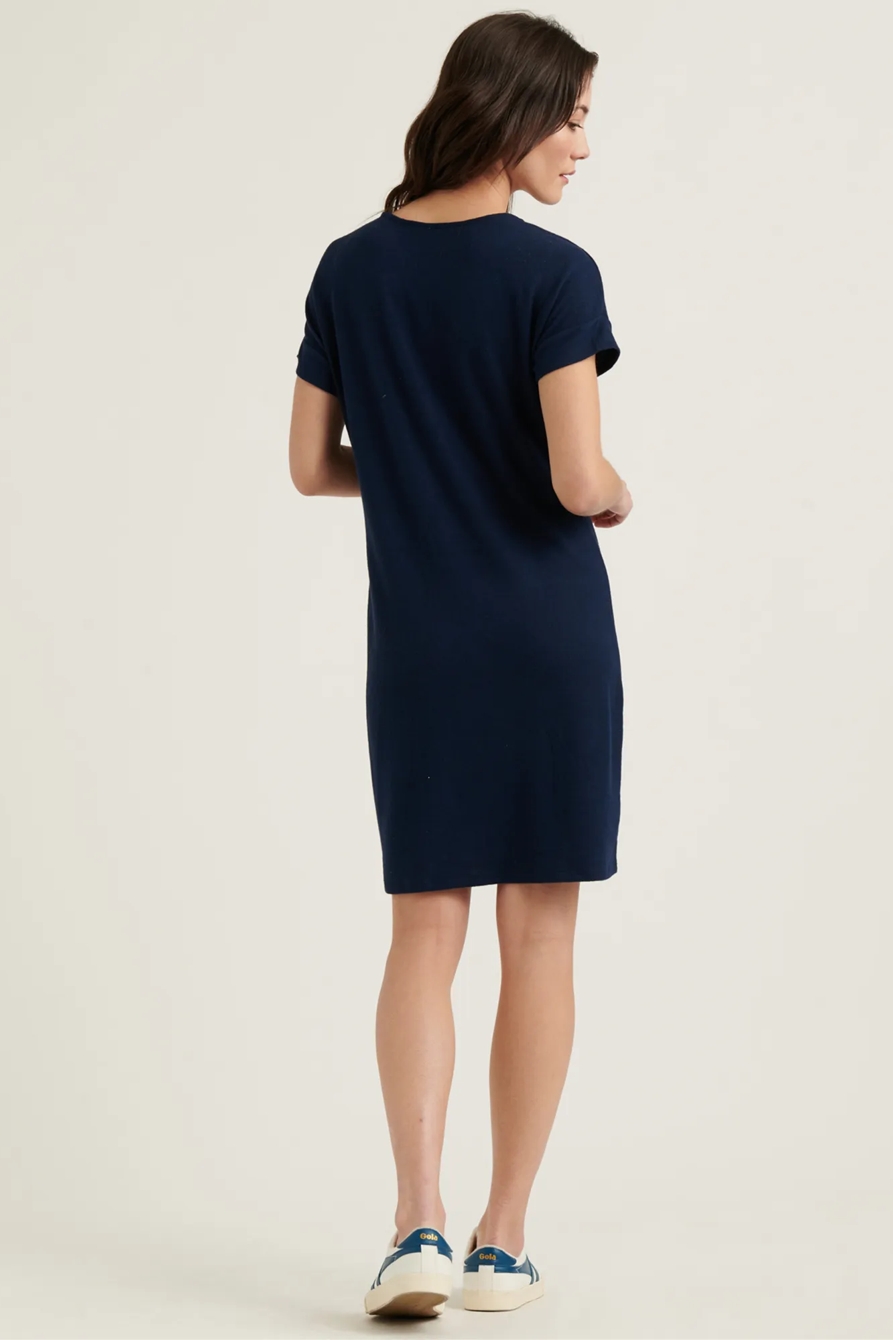 RUCHED CLOUD JERSEY DRESS, image 3