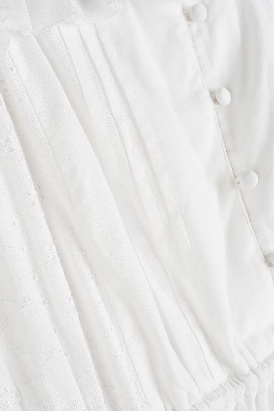 EYELET BEVERLY DRESS, image 2