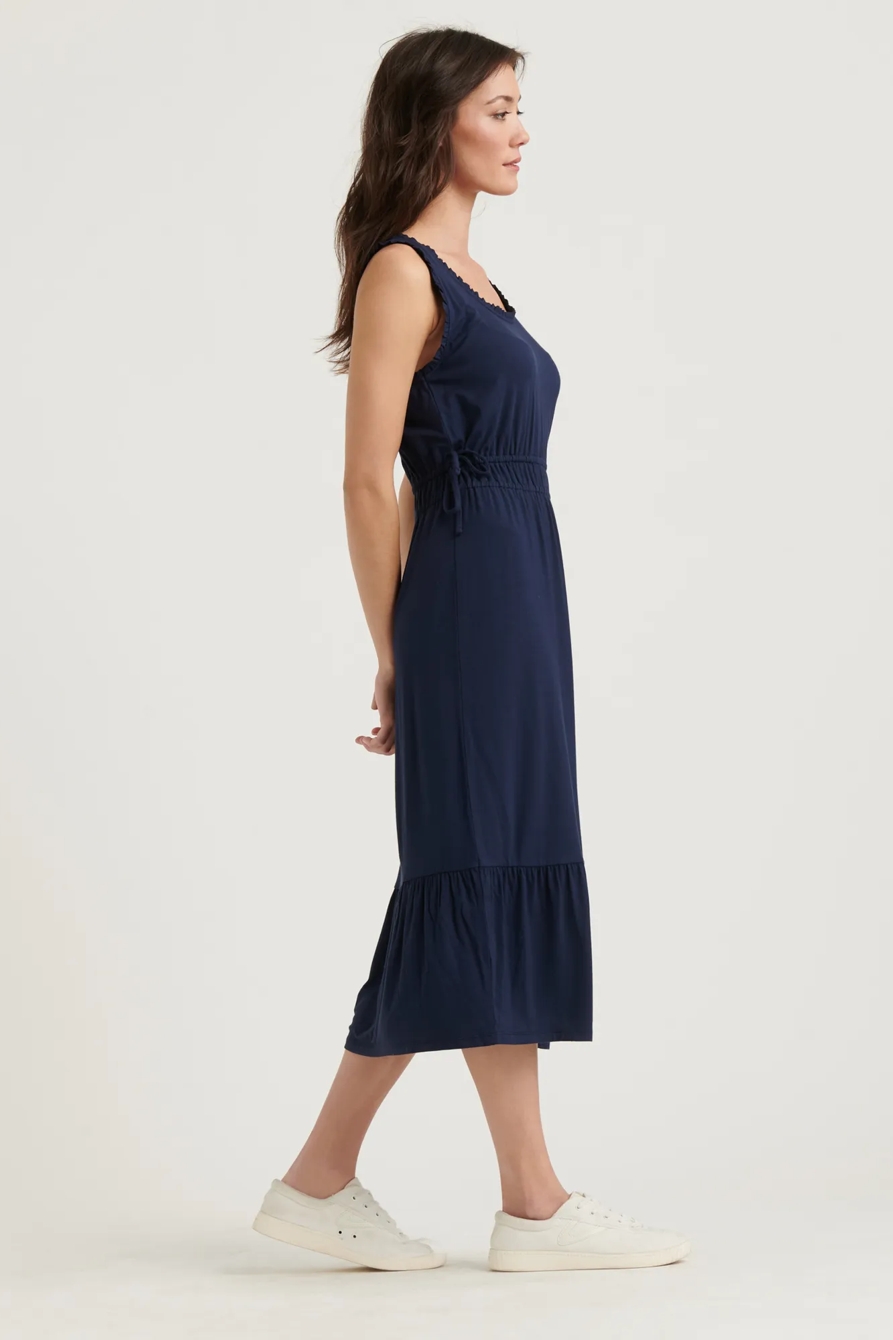 RUFFLE TRIM DRESS, image 2