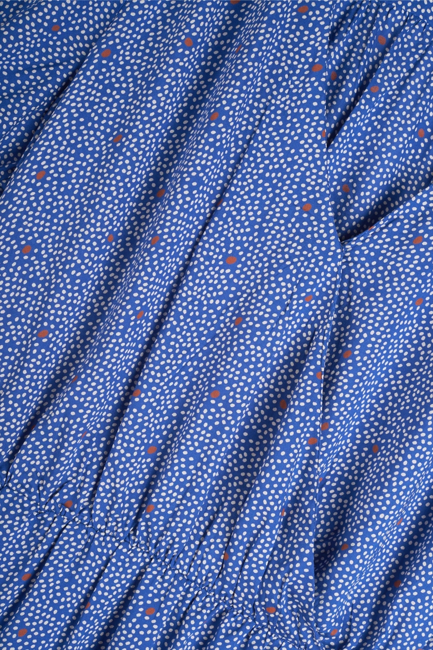 POLKA DOT MILA WRAP DRESS, image 3