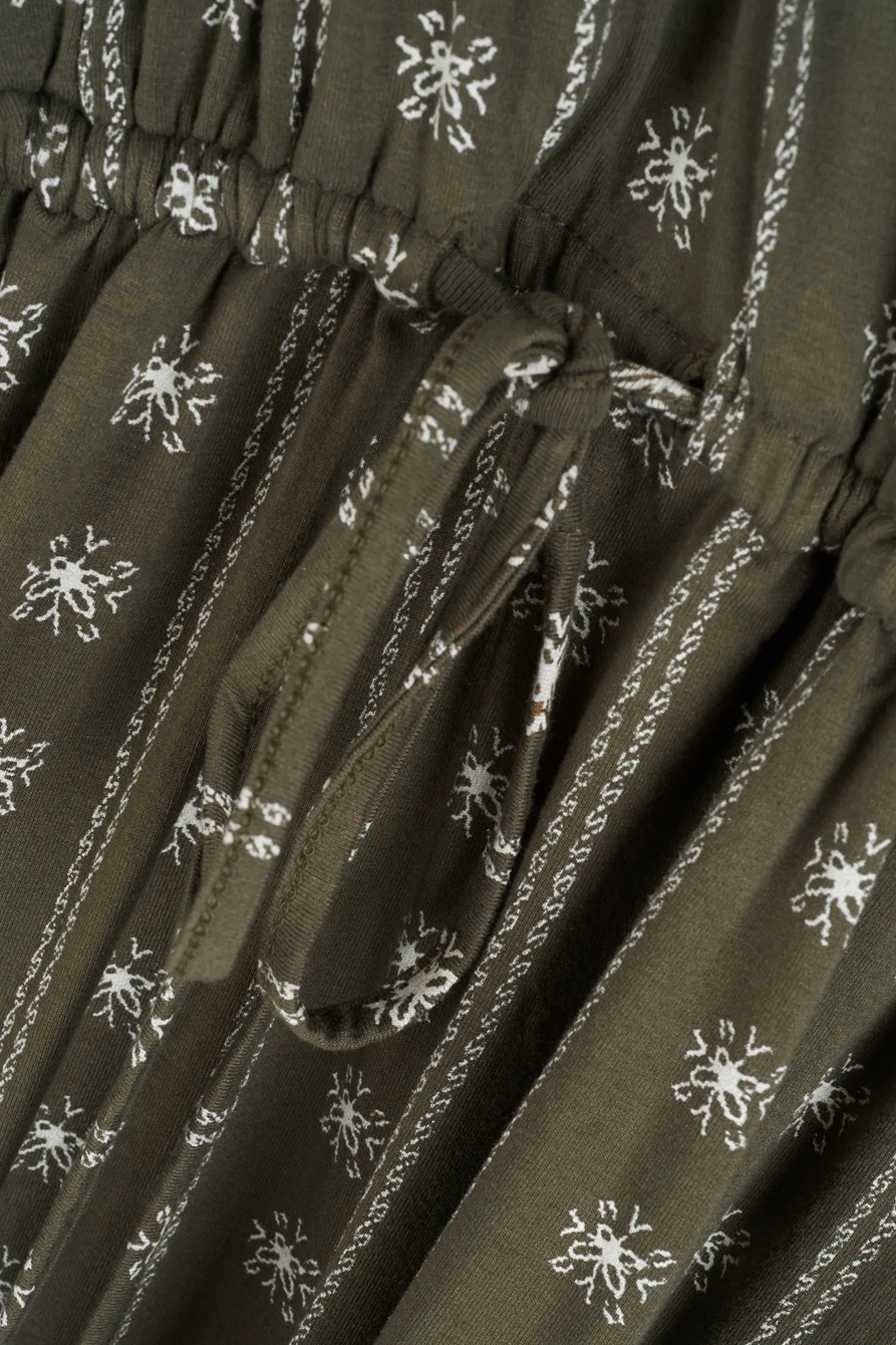 PRINTED MINI KNIT DRESS, image 2