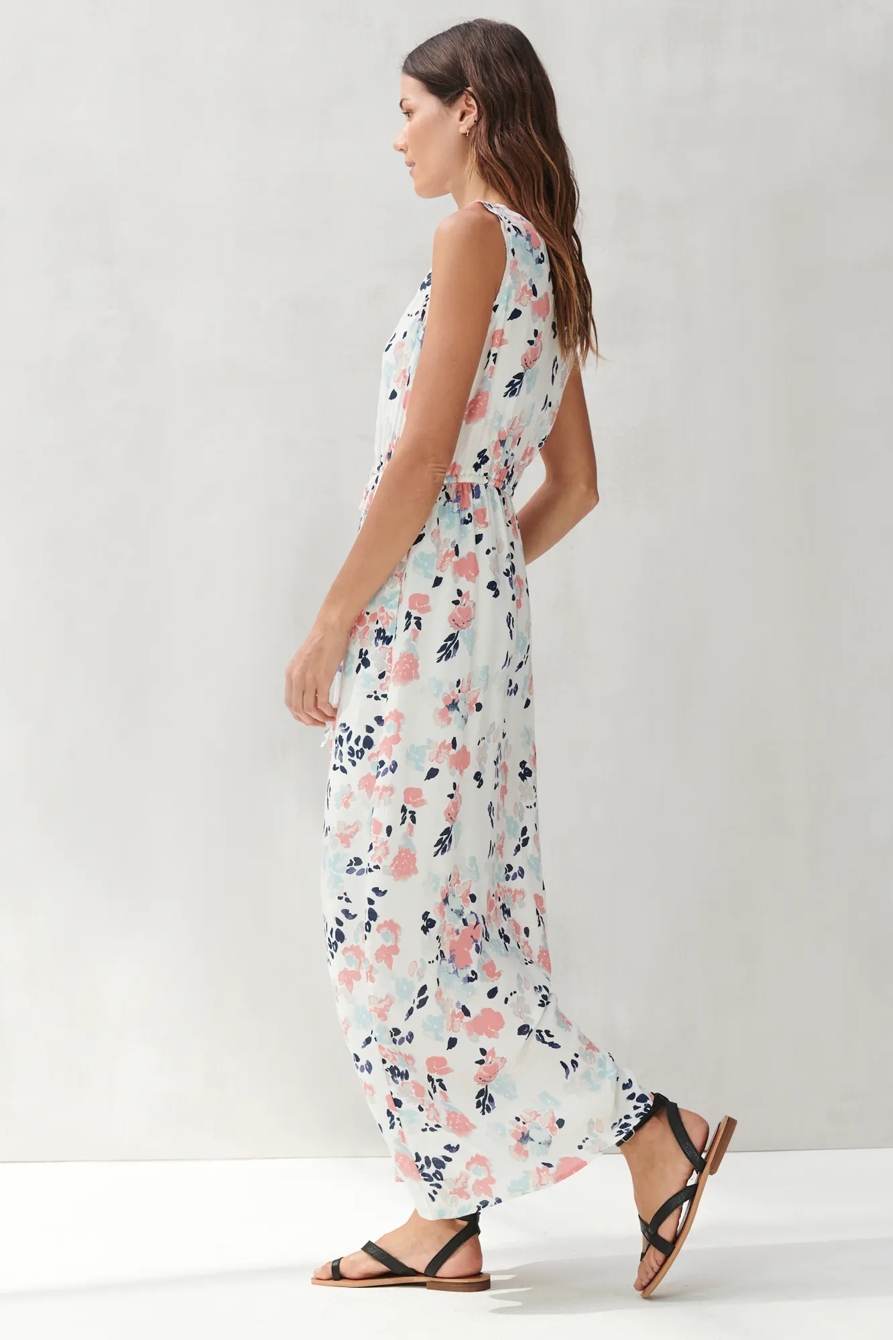 MAXI DRESS WITH TIE WAIST, image 2