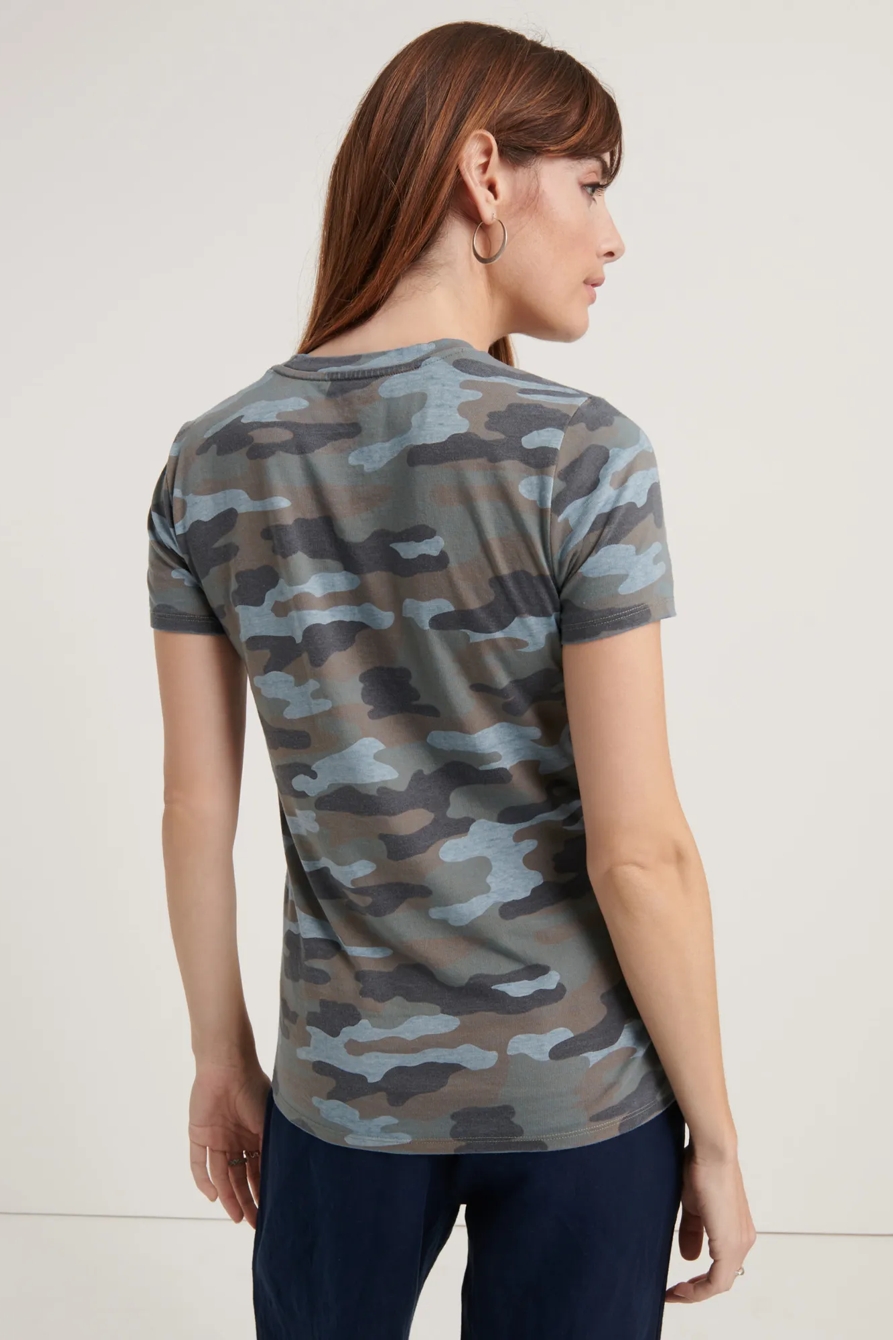 LUCKY BLUE CAMO TEE, image 3