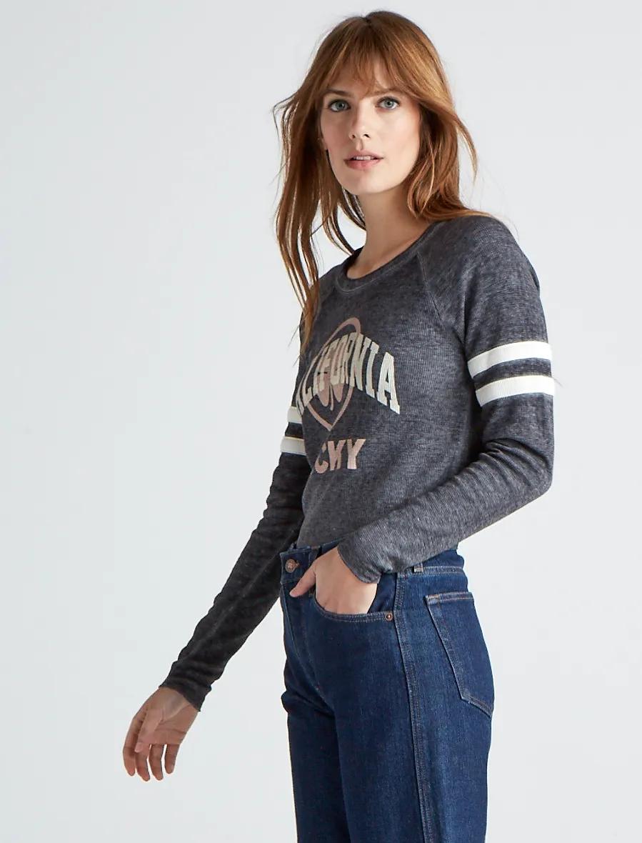 LUCKY CLOVER THERMAL TEE, image 2