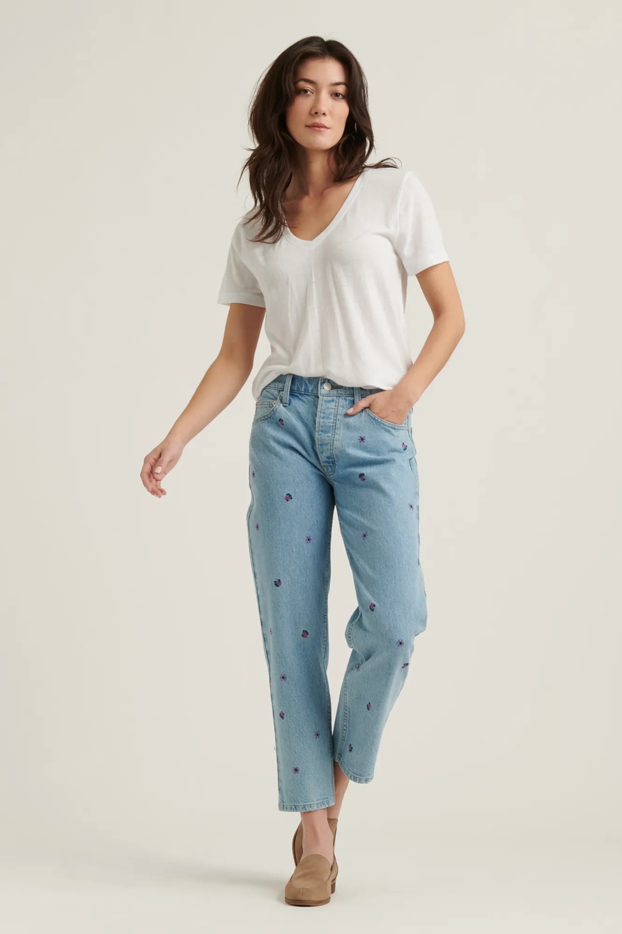 MOCK TWIST V NECK, image 2