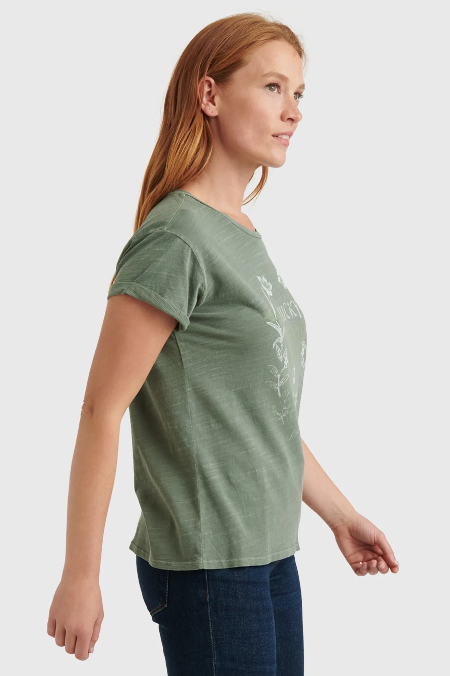 LUCKY BRAND WREATH TEE, image 2
