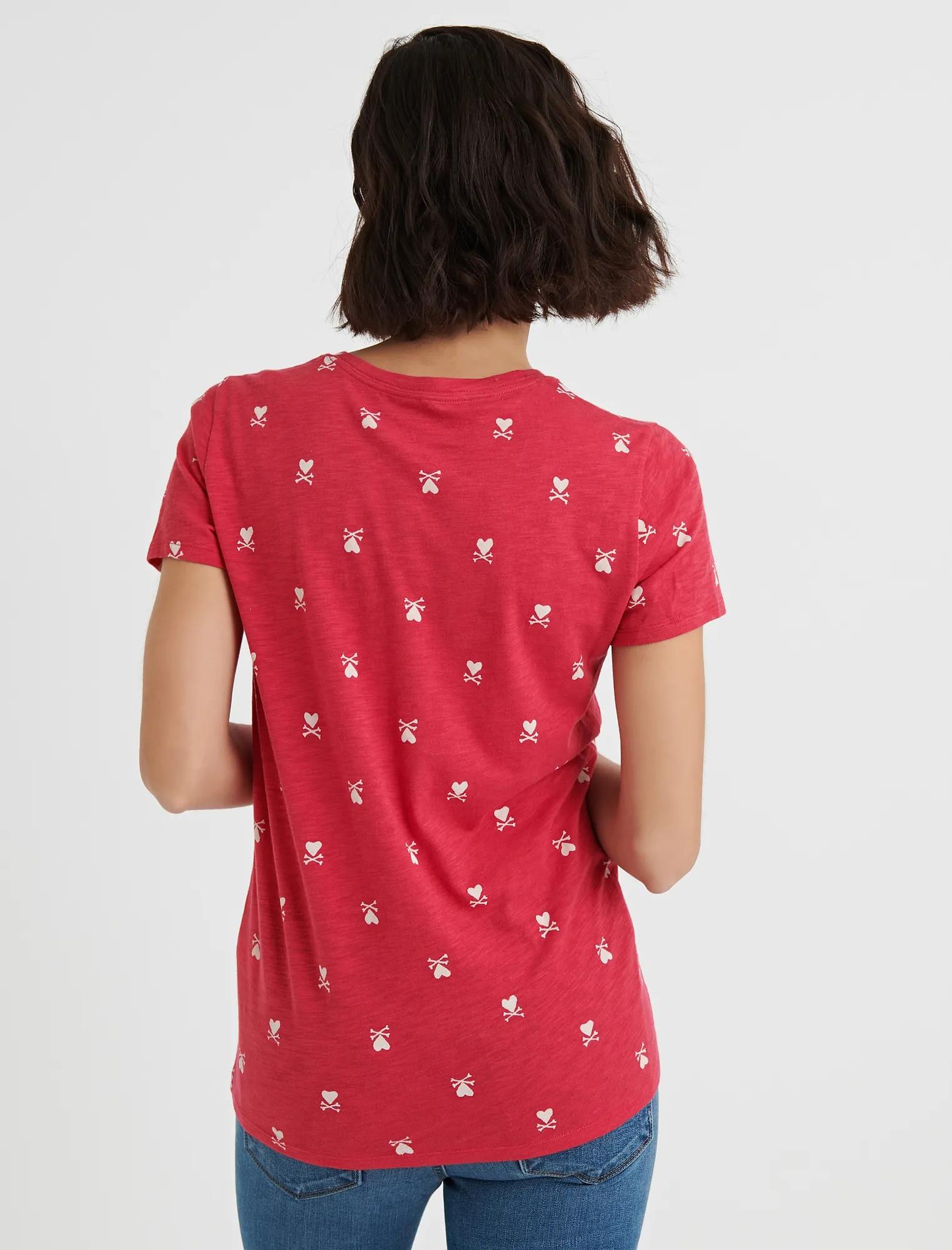 Short Sleeve CROSS MY HEART TEE, image 3