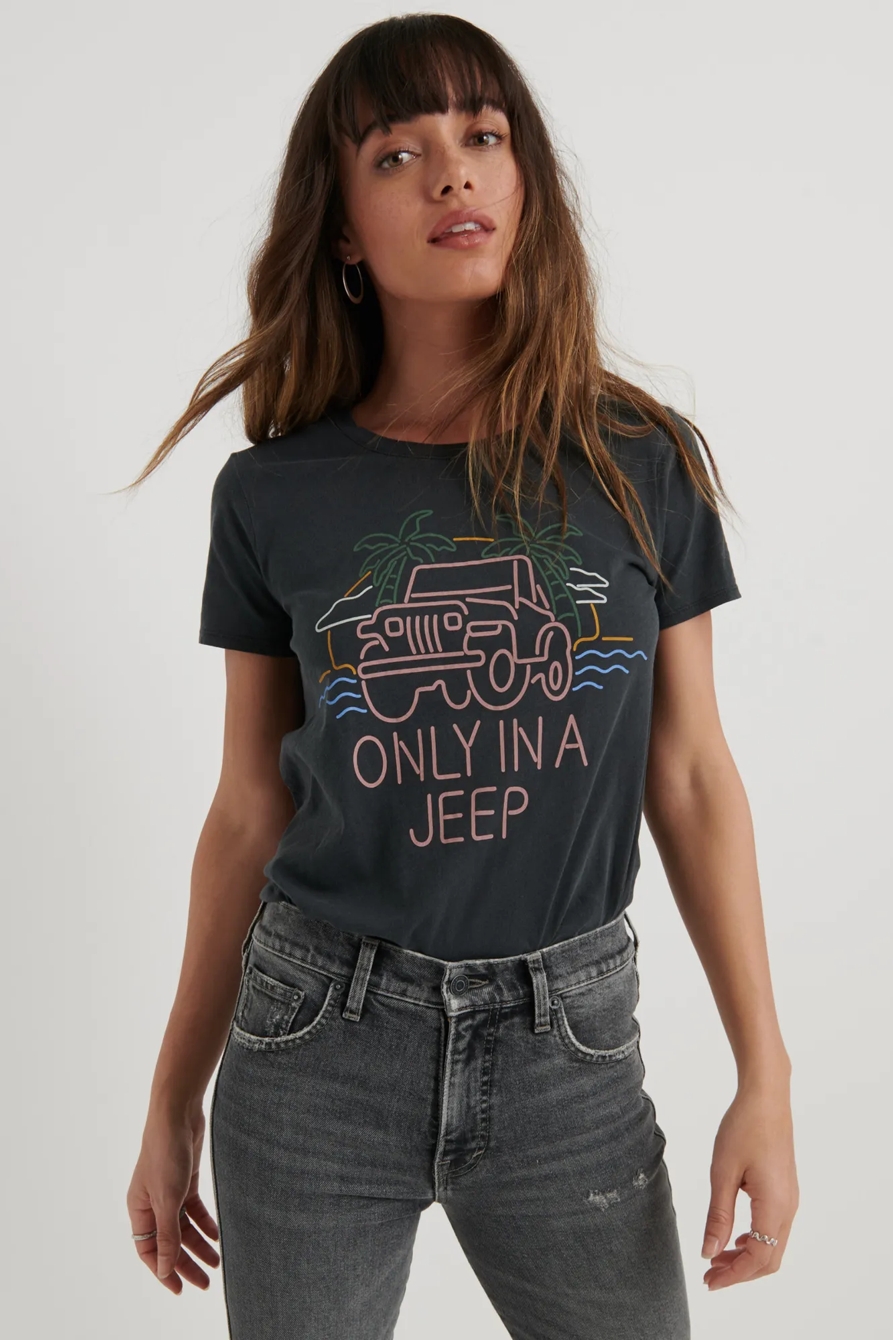 ONLY IN A JEEP TEE, image 1