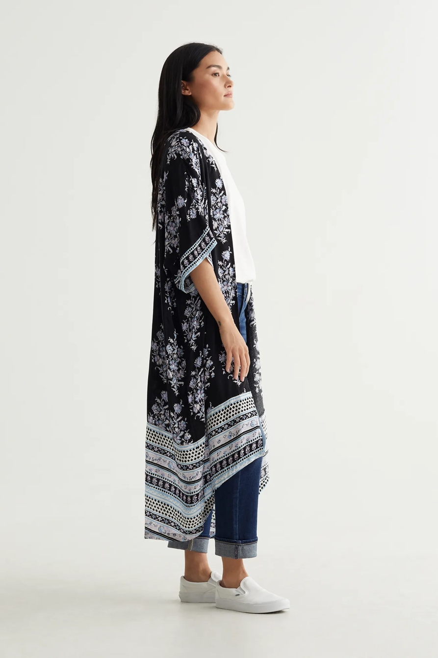 BEACH MIDI KIMONO, image 2