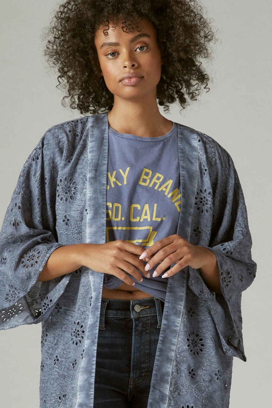 EYELET KIMONO, image 5