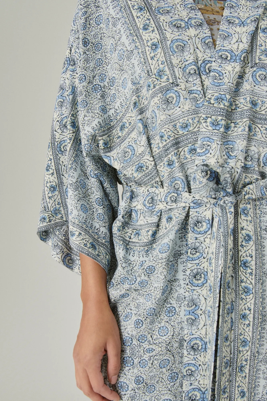 BANDANA PRINT MAXI KIMONO, image 4