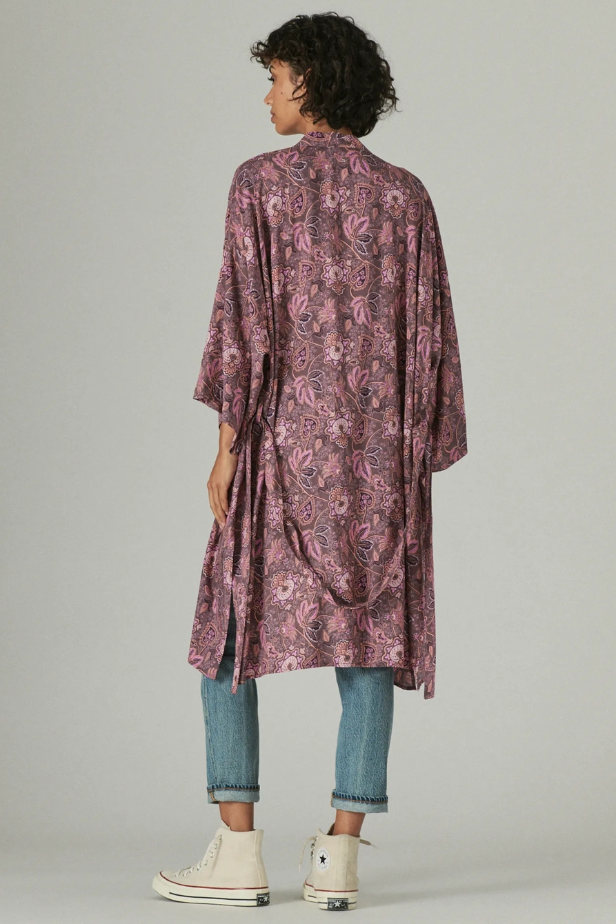 BANDANA PRINT MAXI KIMONO, image 3