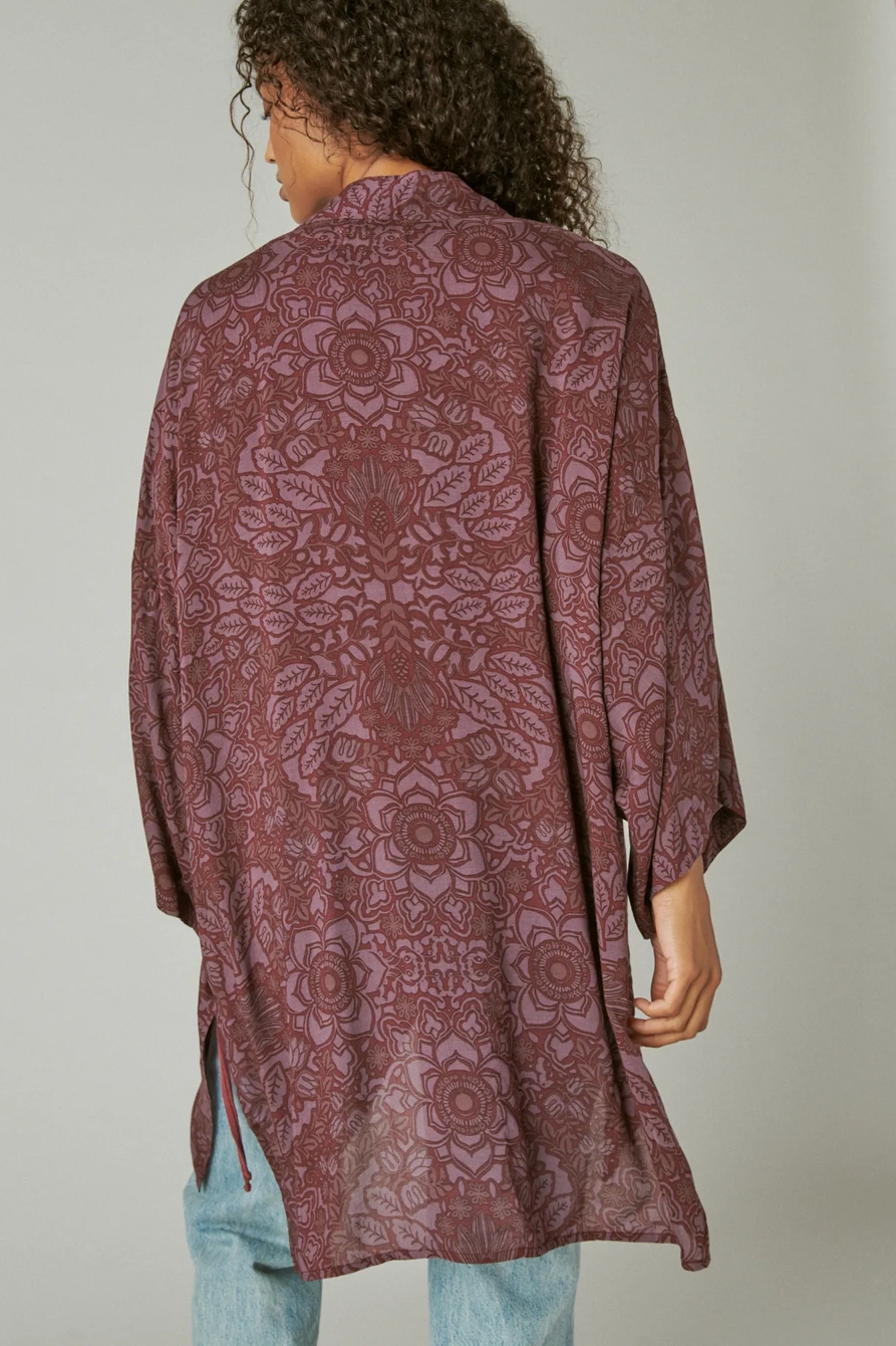 FLORAL PRINTED KIMONO, image 4