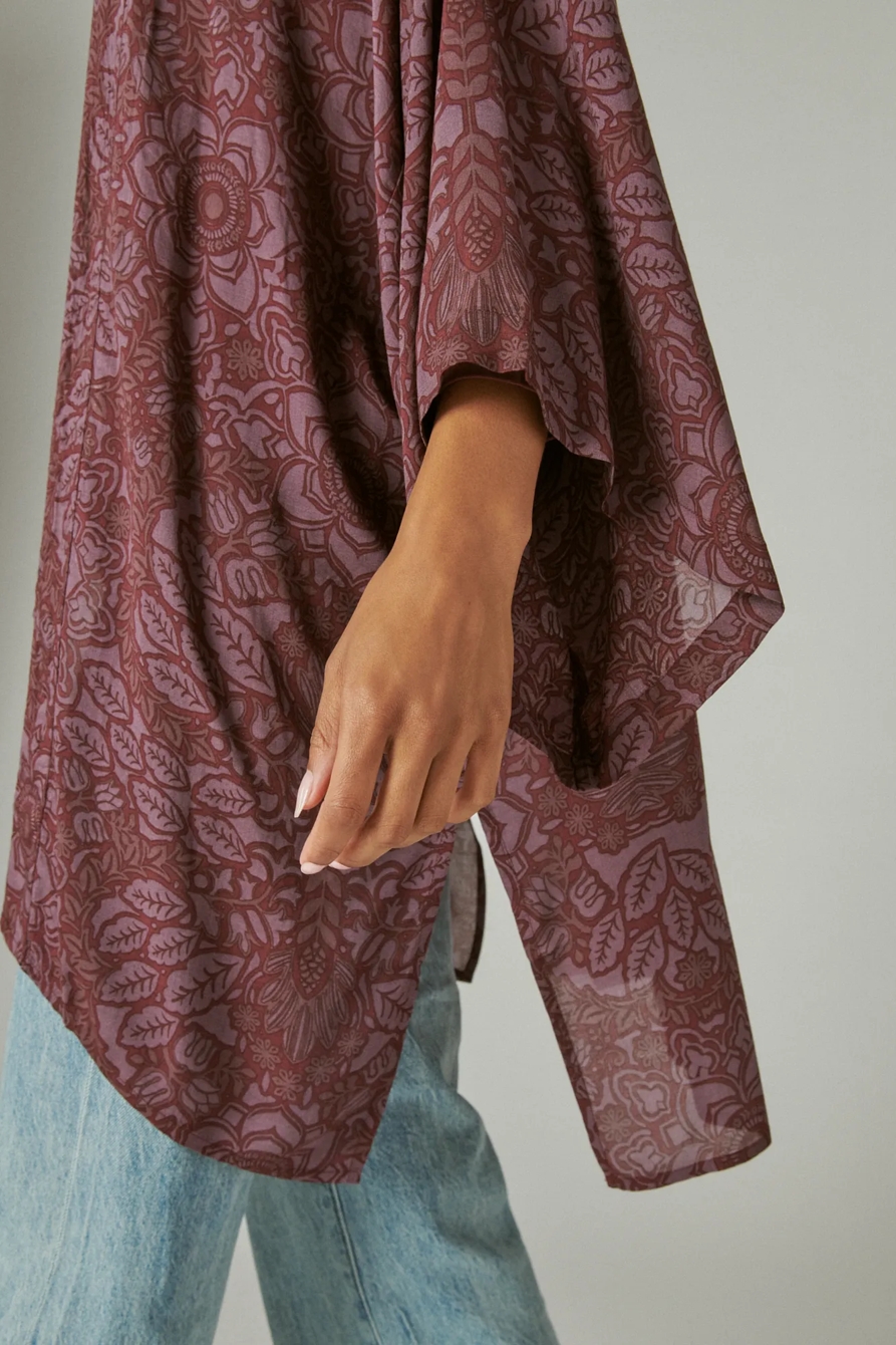 FLORAL PRINTED KIMONO, image 5