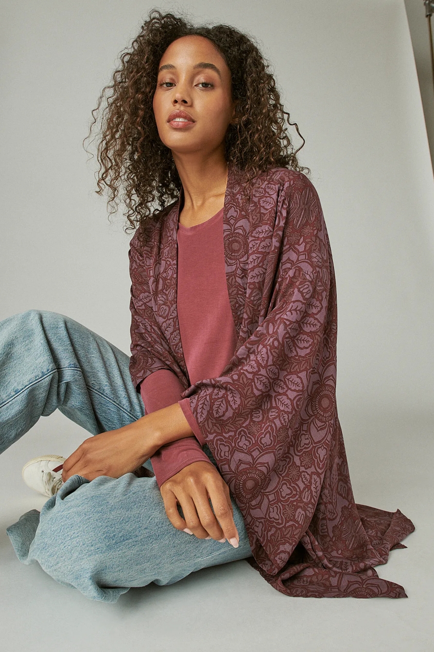 FLORAL PRINTED KIMONO, image 6