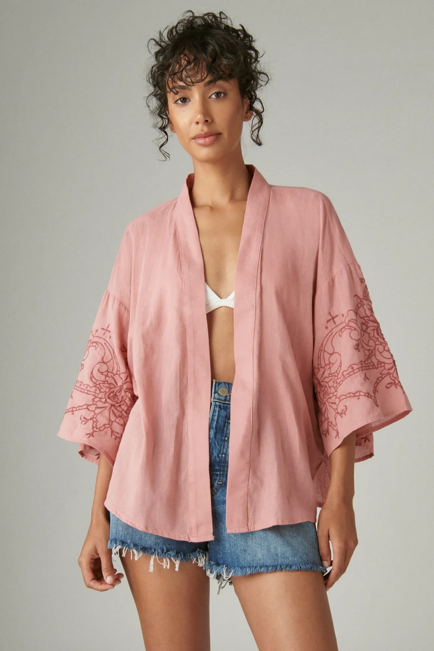 EMBROIDERED KIMONO, image 2