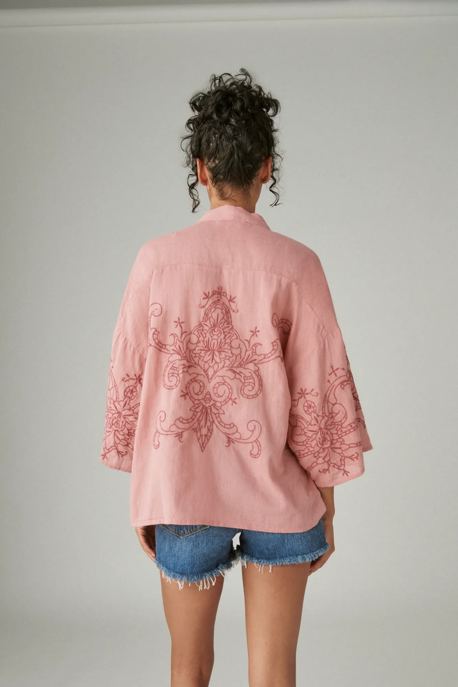 EMBROIDERED KIMONO, image 3