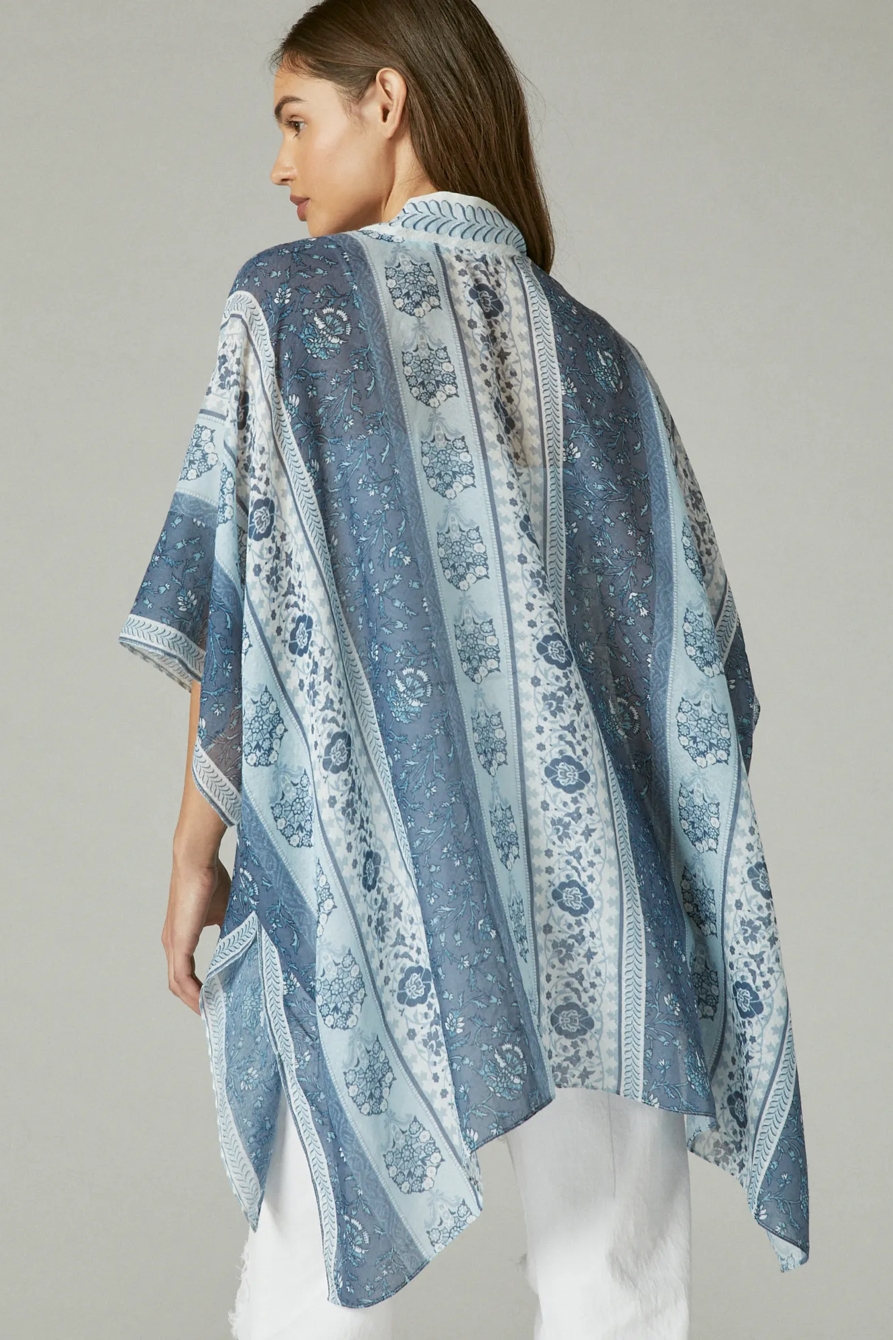 PRINTED LIGHTWEIGHT KIMONO, image 4