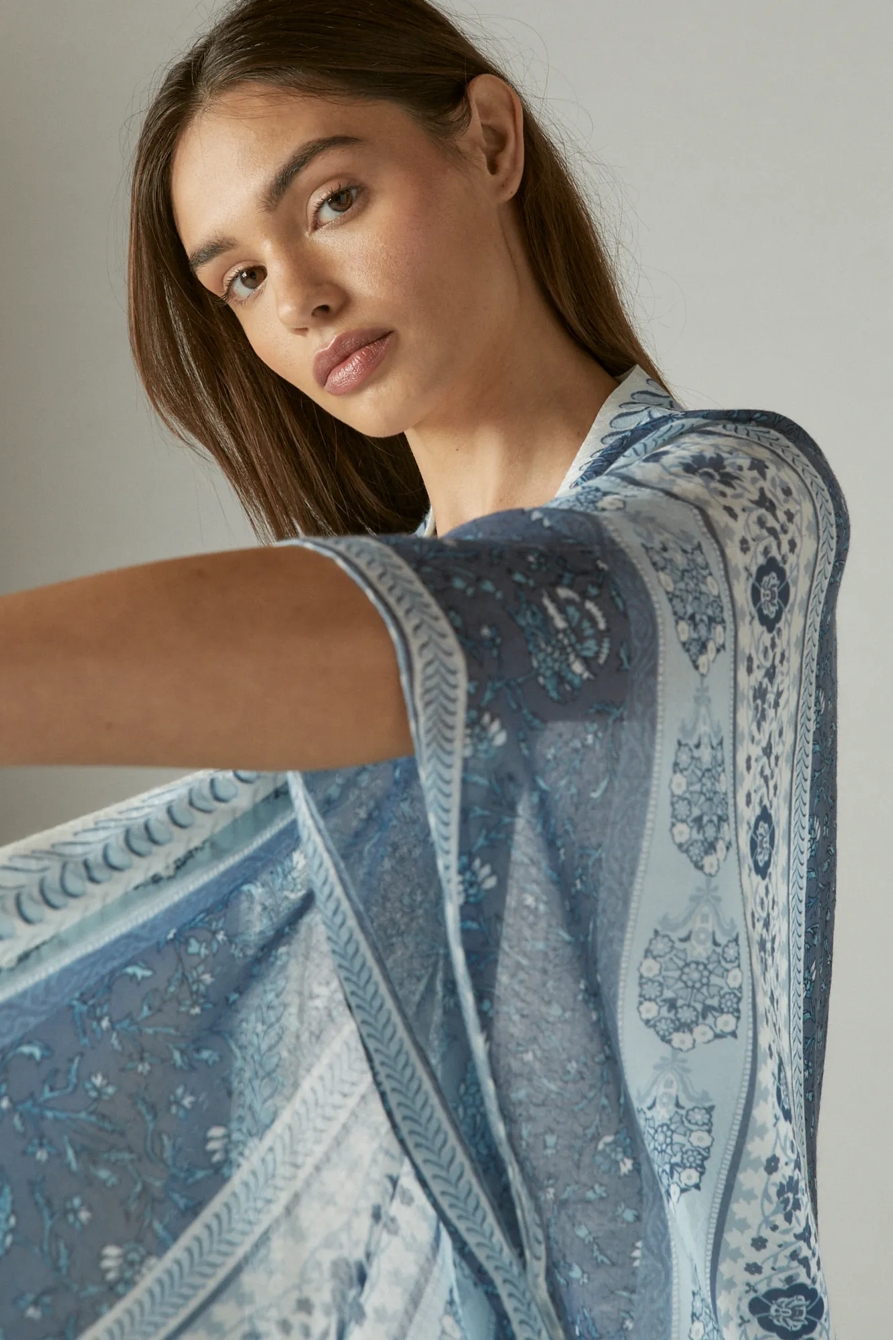 PRINTED LIGHTWEIGHT KIMONO, image 5