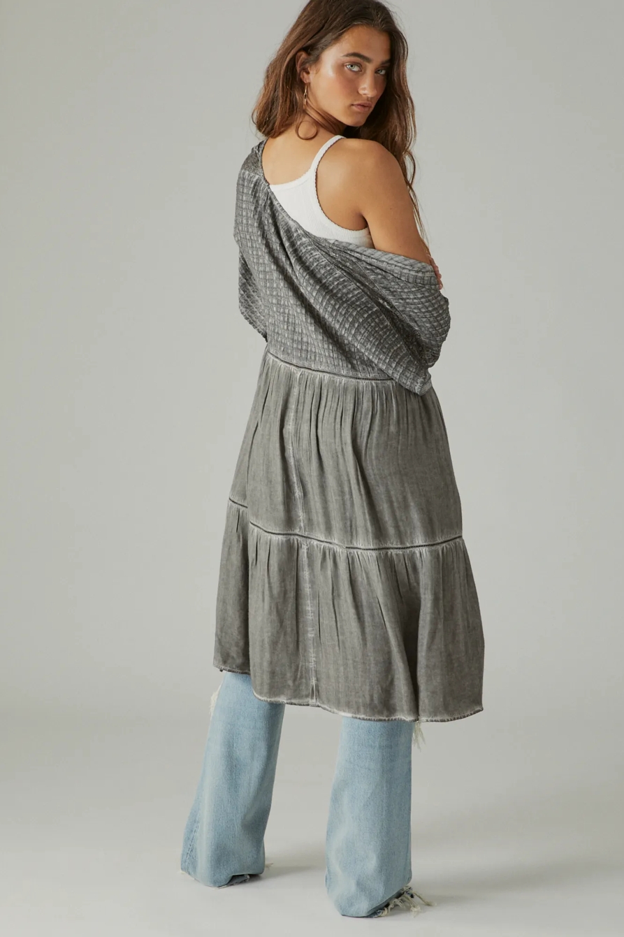 TEXTURED STREET KIMONO, image 2