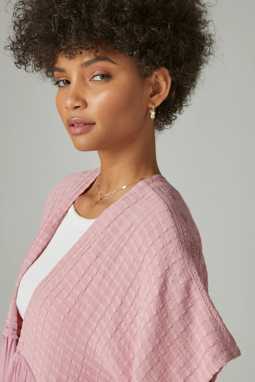 TEXTURED STREET KIMONO, image 3
