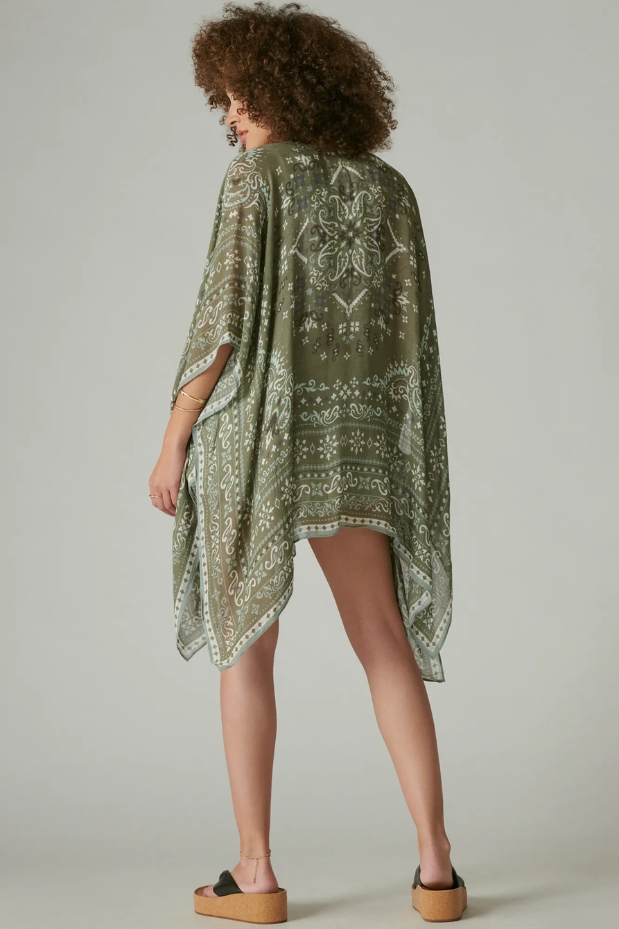 PRINTED LIGHTWEIGHT KIMONO, image 3