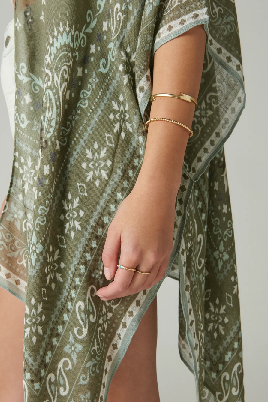 PRINTED LIGHTWEIGHT KIMONO, image 4