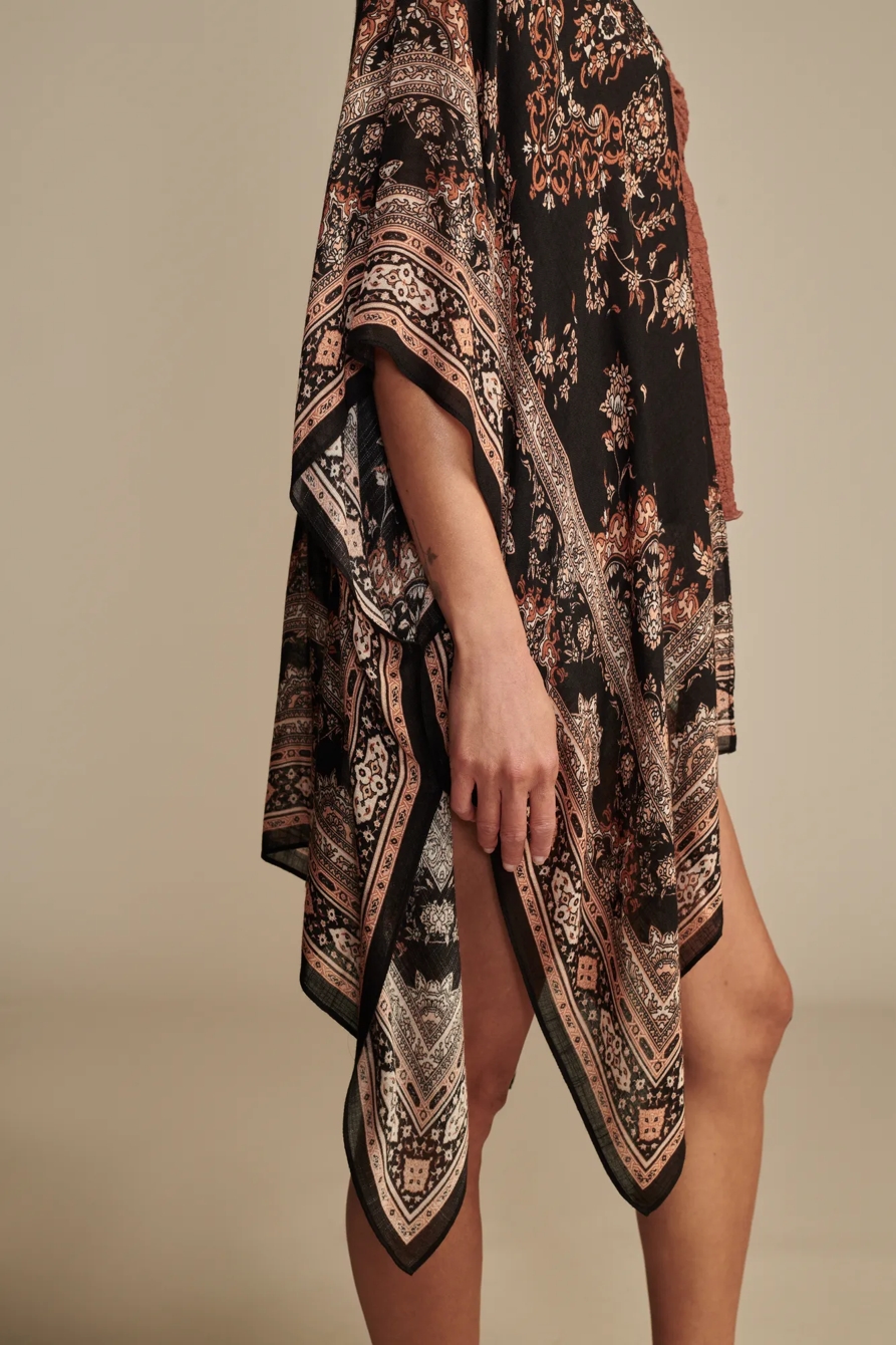 PRINTED EASY KIMONO, image 2