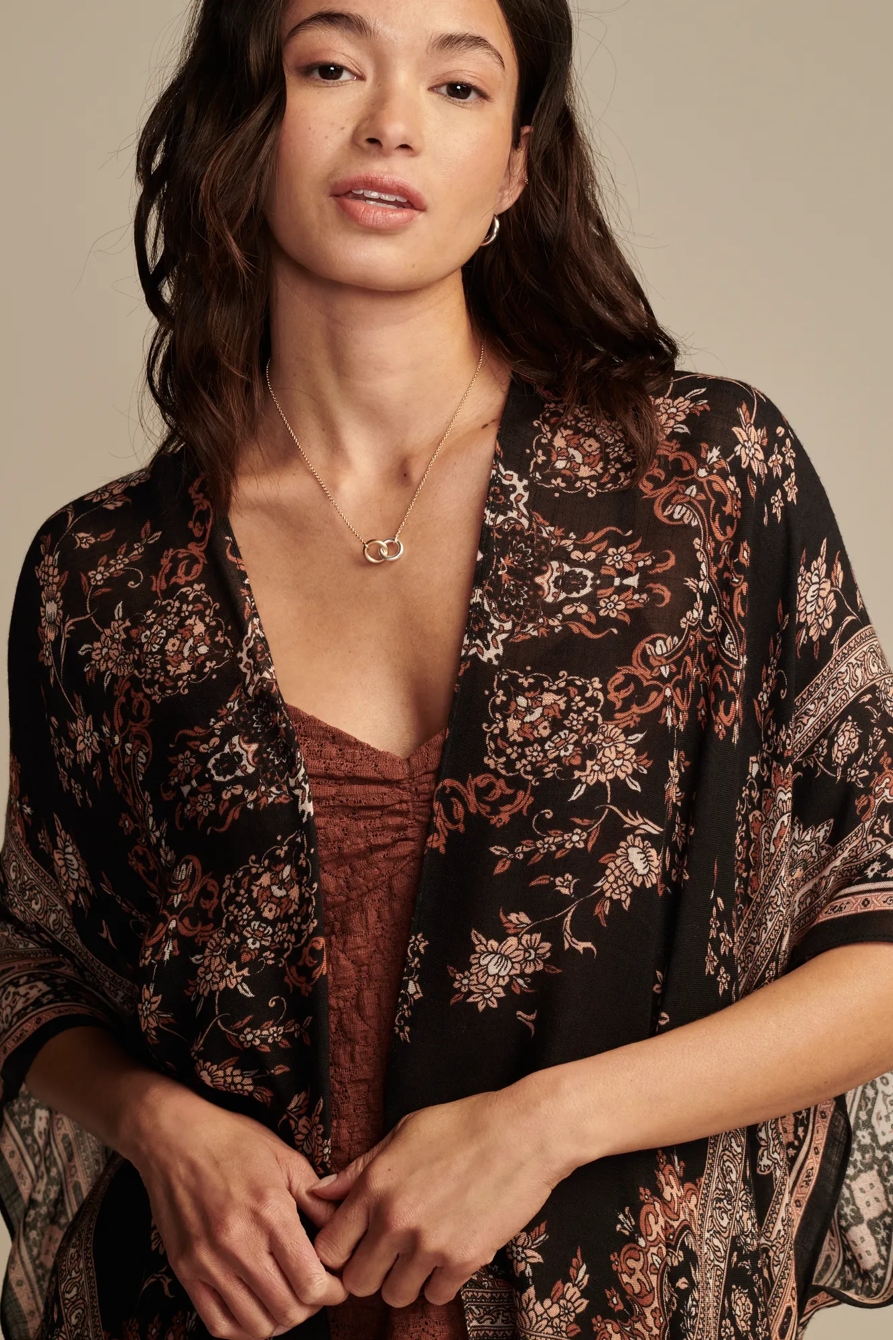 PRINTED EASY KIMONO, image 4