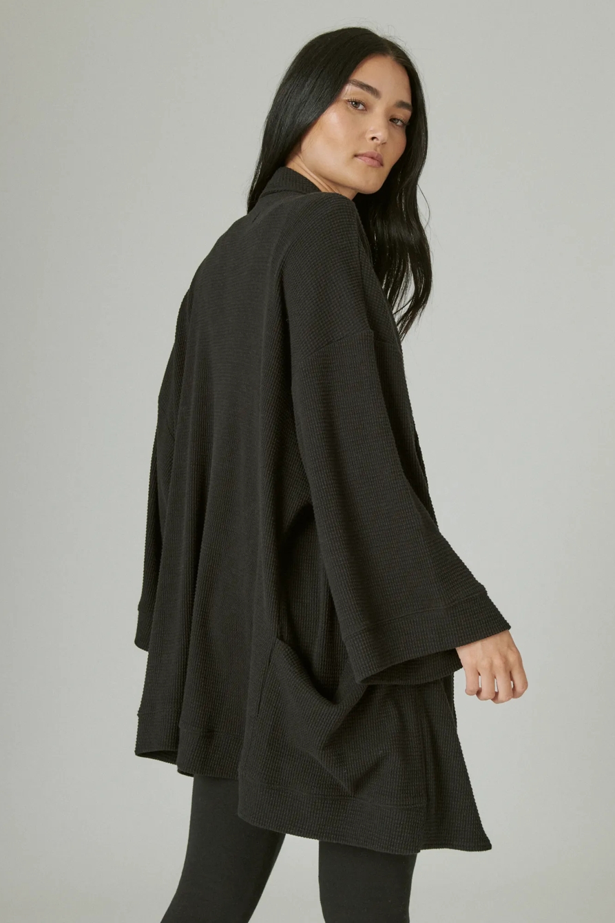WAFFLE TEXTURED KIMONO, image 5