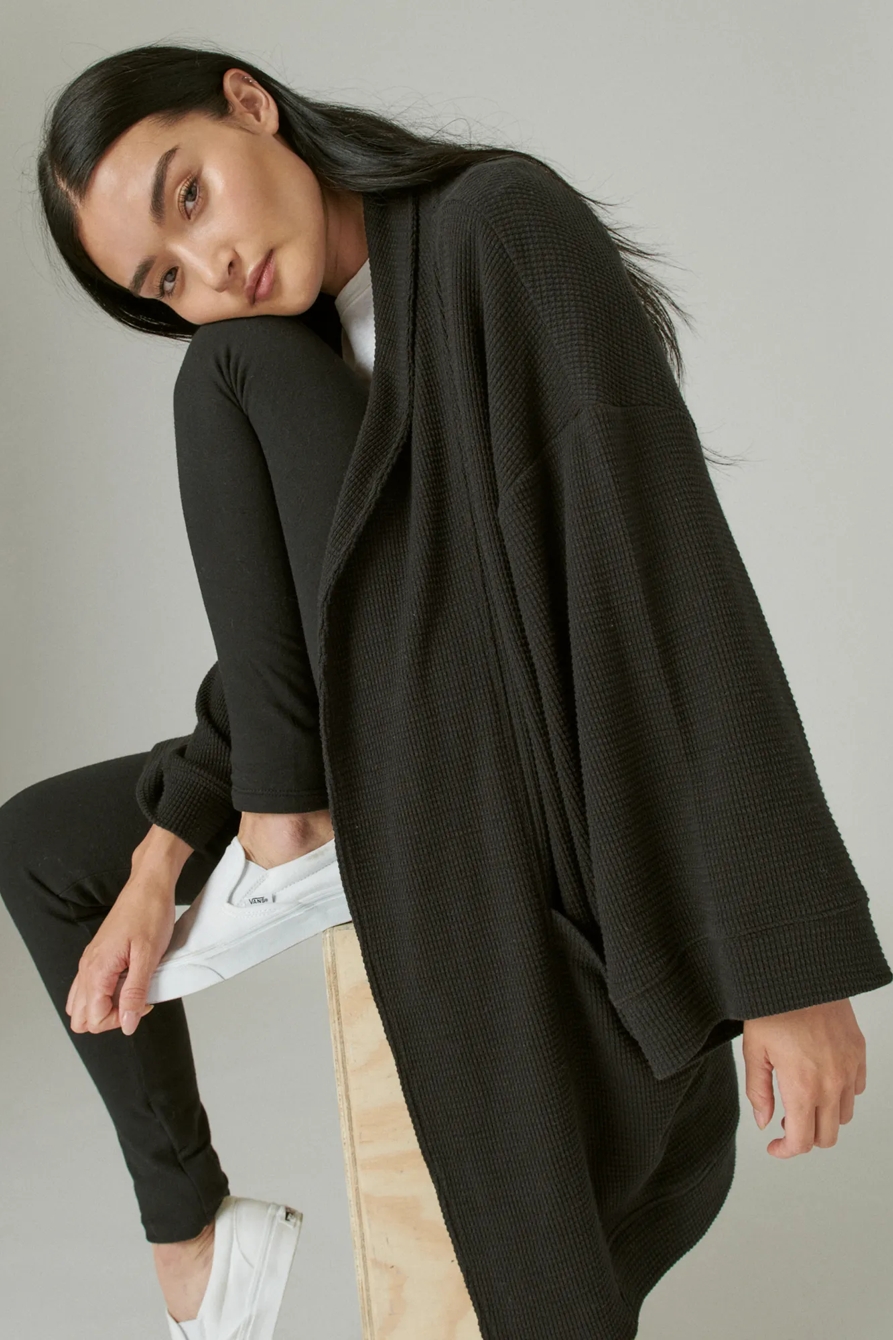 WAFFLE TEXTURED KIMONO, image 7