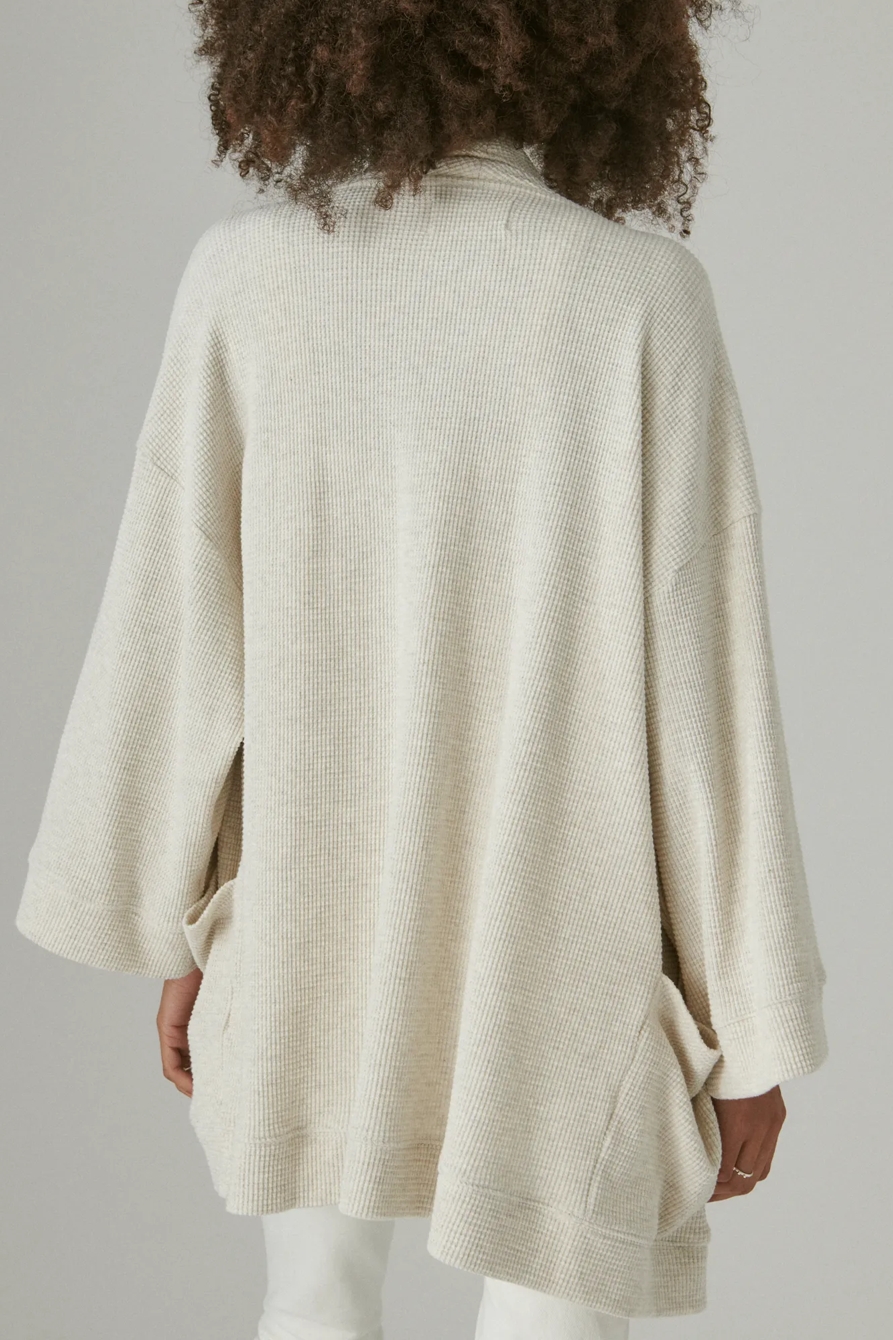 WAFFLE TEXTURED KIMONO, image 4