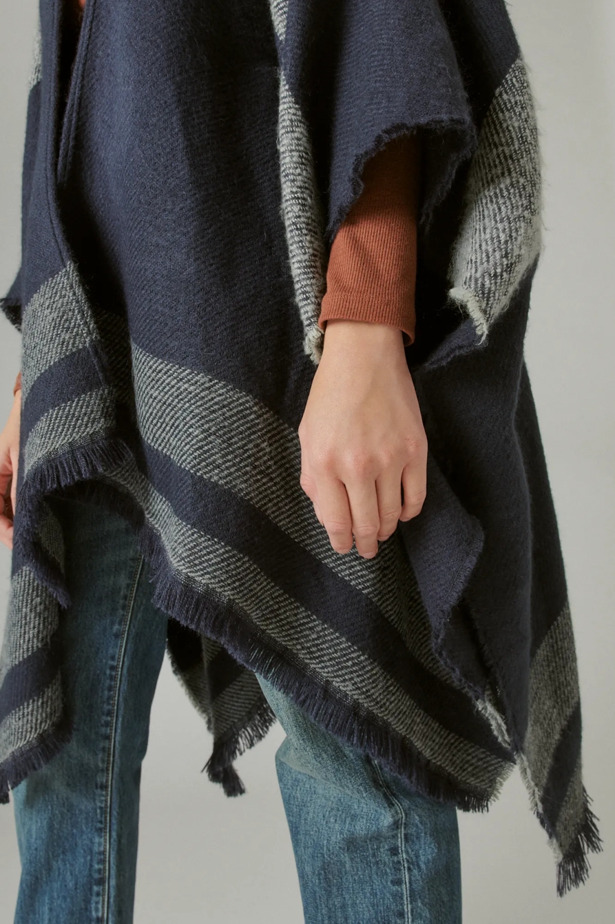 NAVY STRIPE KIMONO, image 4