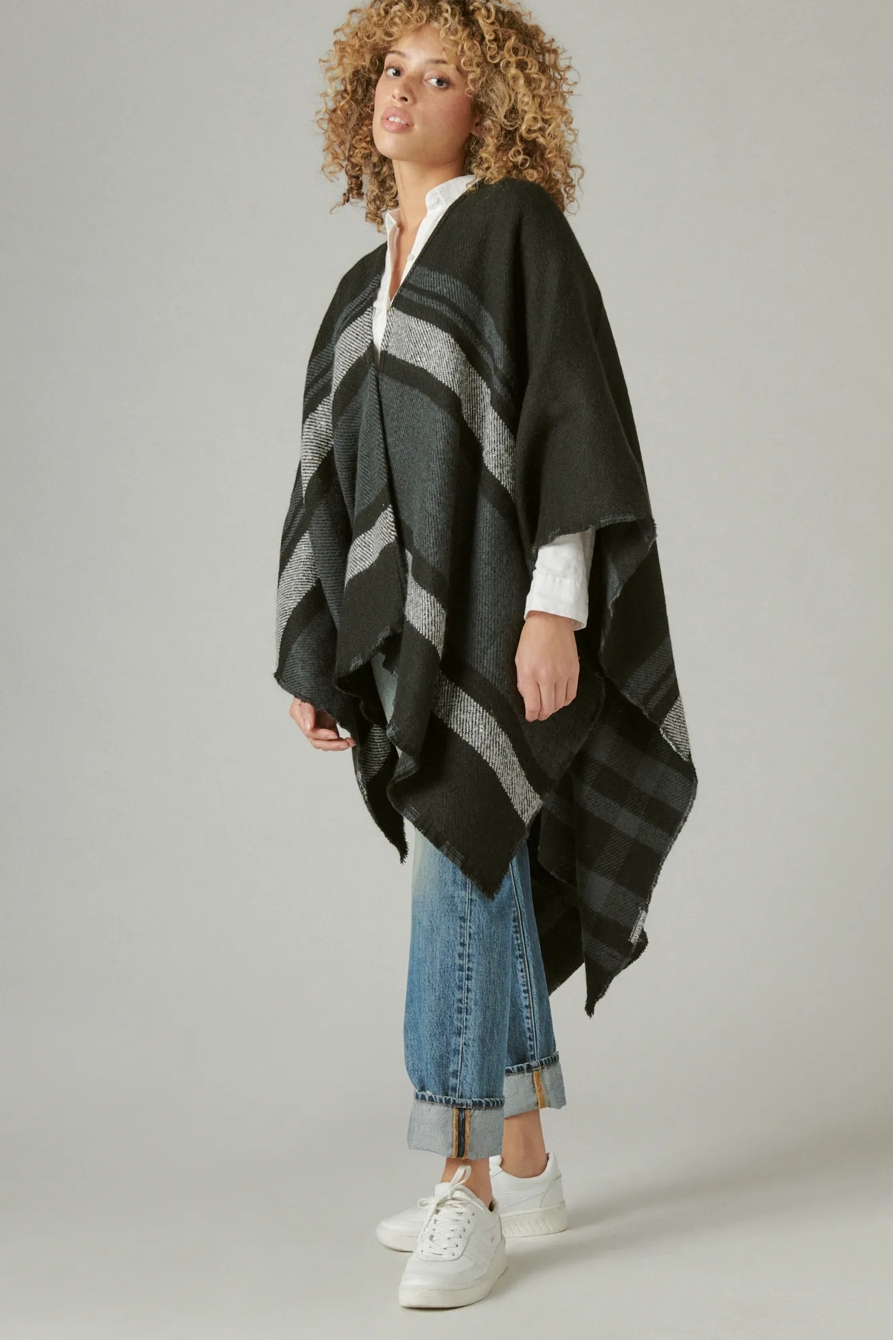 REVERSIBLE STRIPE KIMONO, image 2