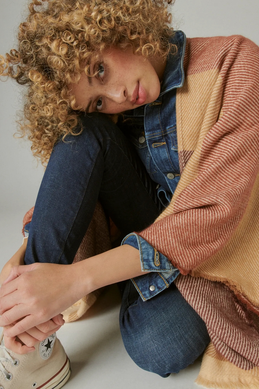 COLORBLOCK KIMONO, image 6