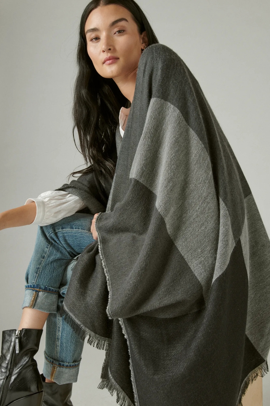PATCHWORK KNIT KIMONO, image 5