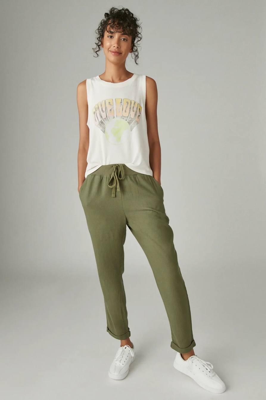LINEN JOGGER, image 4