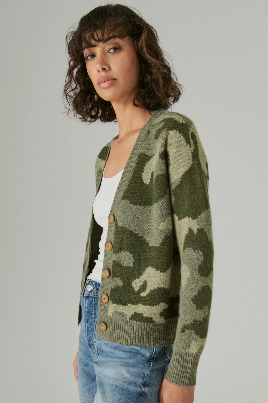 CAMO CARDIGAN, image 3