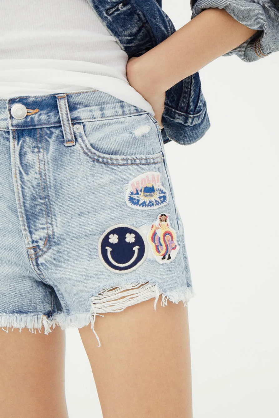 LUCKY UPCYCLED BOYFRIEND SHORT, image 3