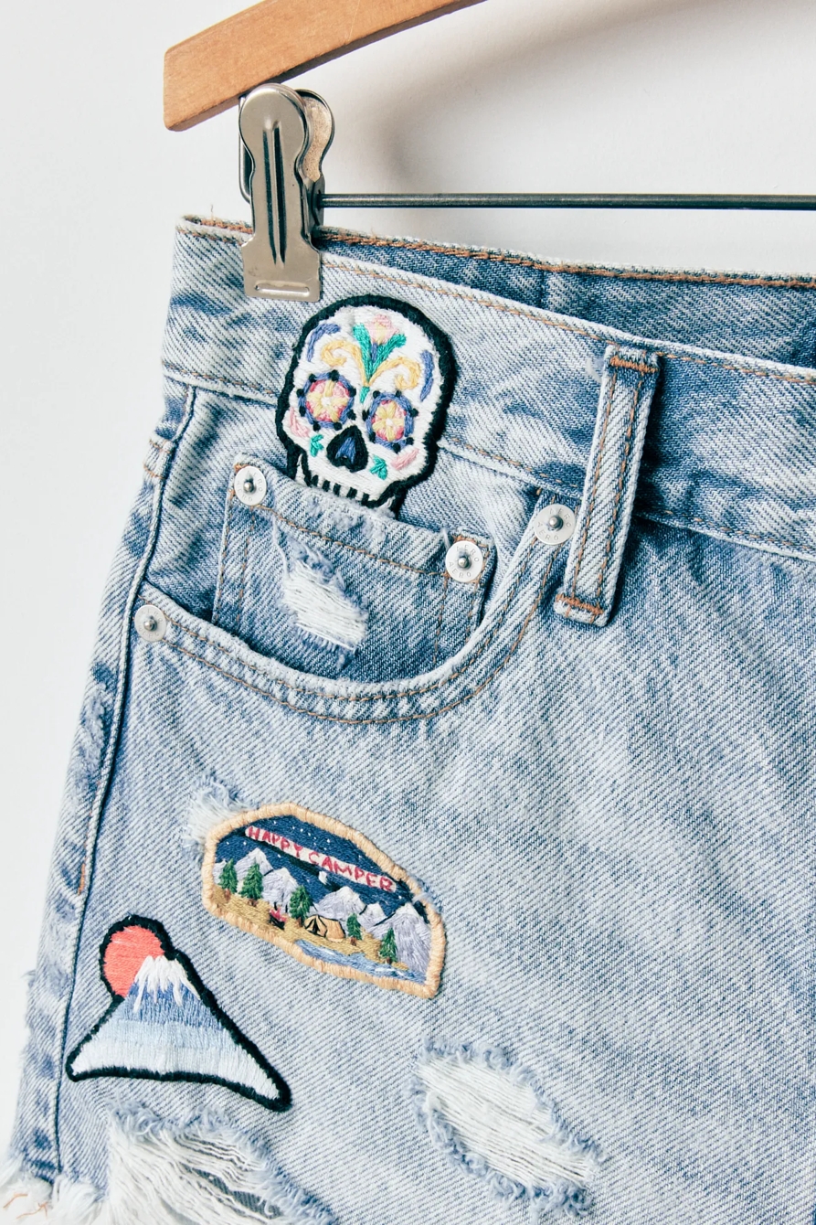 LUCKY UPCYCLED BOYFRIEND SHORT, image 4