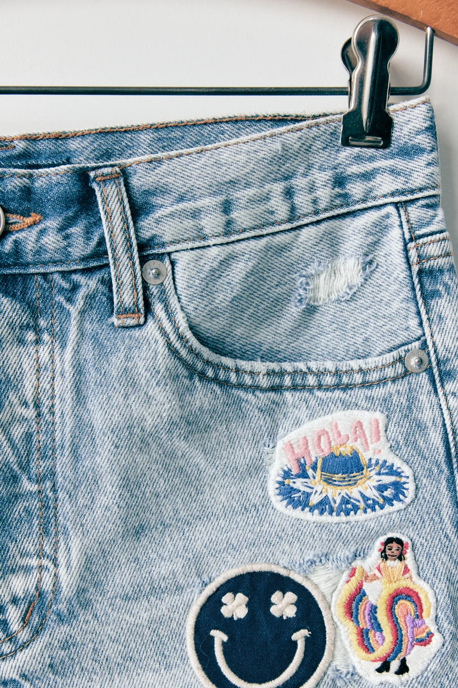 LUCKY UPCYCLED BOYFRIEND SHORT, image 5