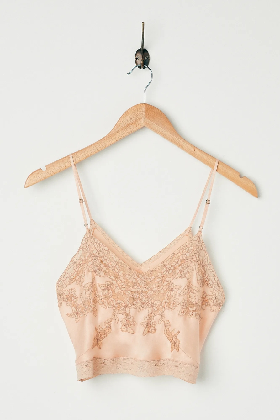 Lucky Upcycled Blush Lace Cami, image 3