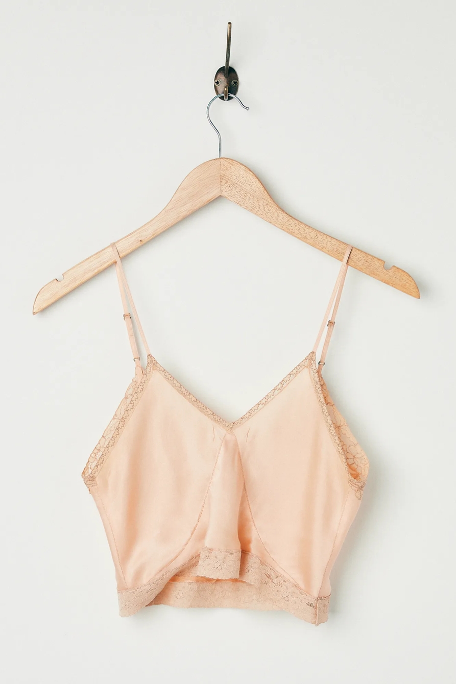 Lucky Upcycled Blush Lace Cami, image 5