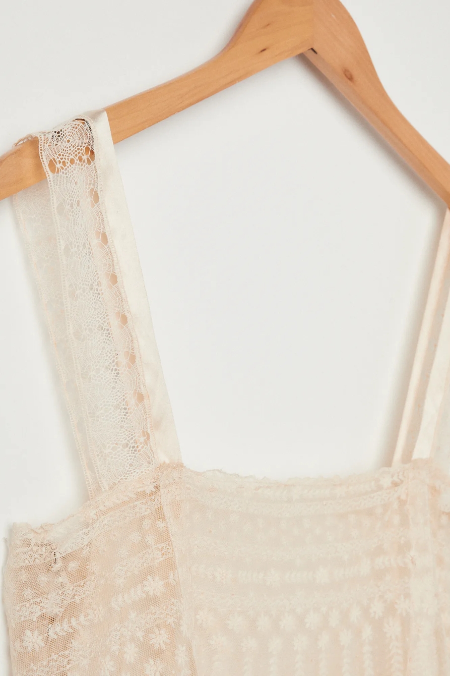 Lucky Upcycled Mesh Lace Cami, image 2