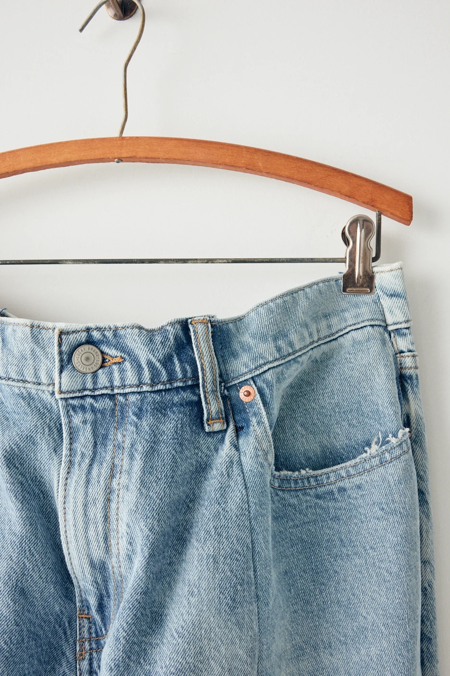 LUCKY UPCYCLED PANELED JEAN, image 2