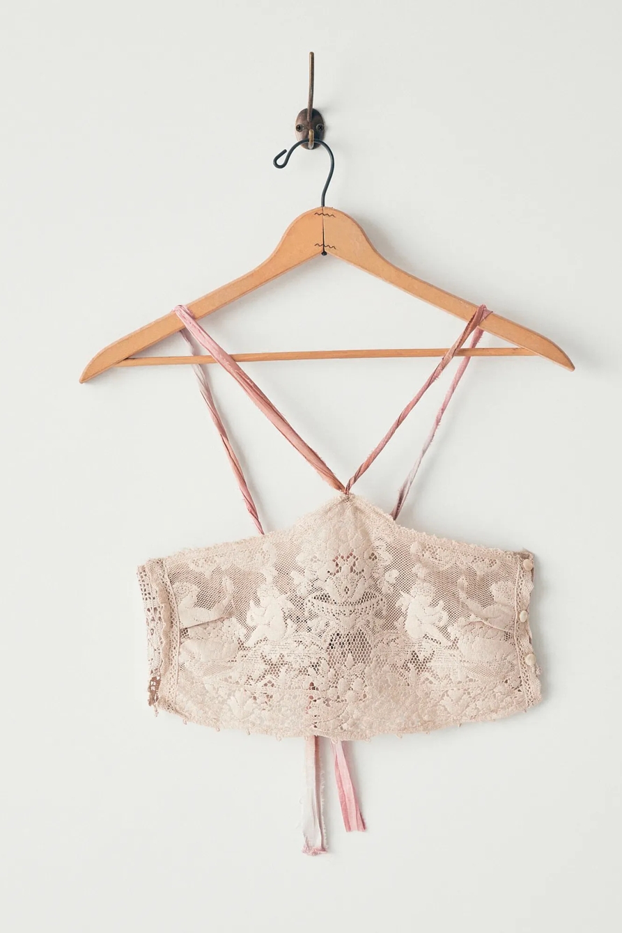 Lucky Upcycled Lace Bandeau, image 3