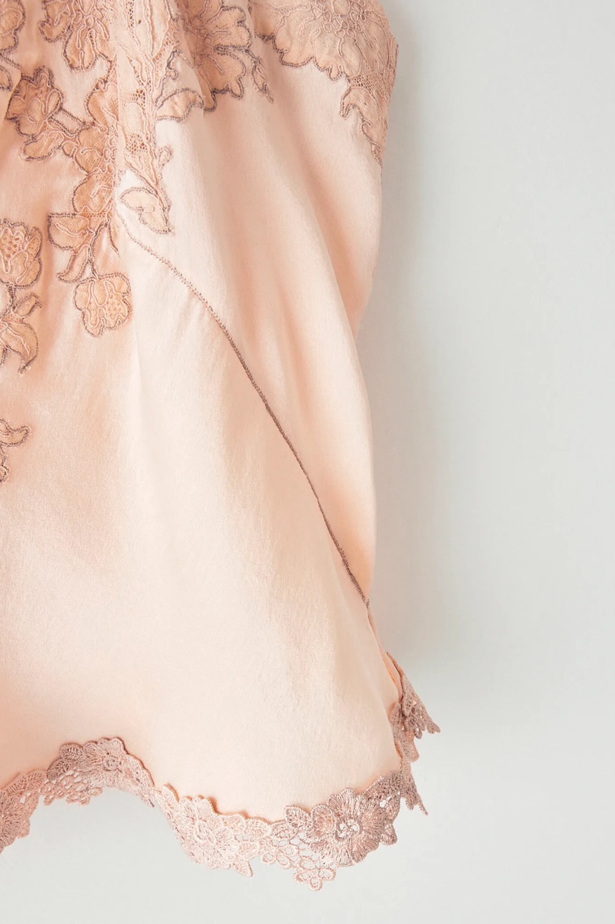 Lucky Upcycled Lace Trim Cropped Cami, image 3
